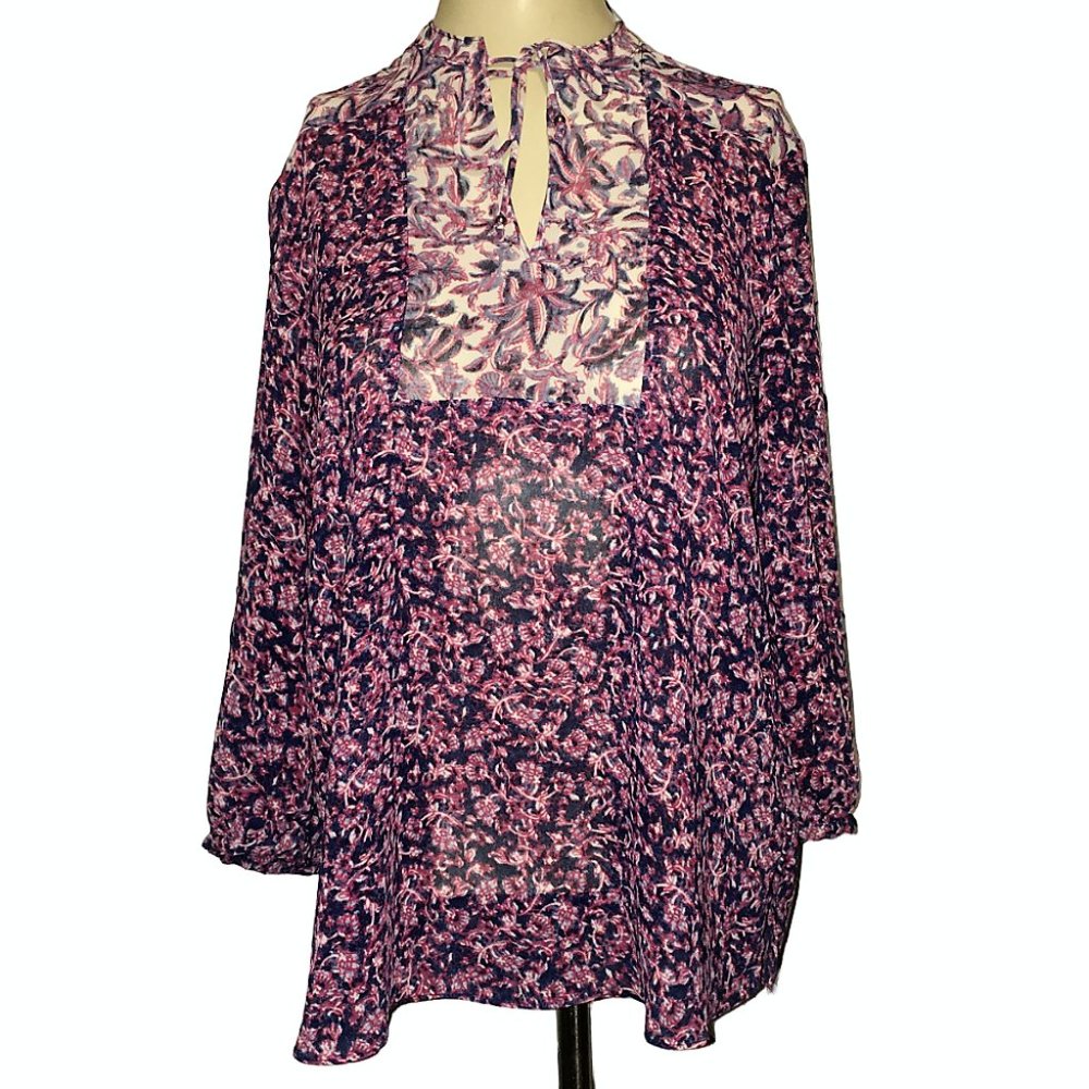 Women's Blouse Chap's Sheer Petite P/M